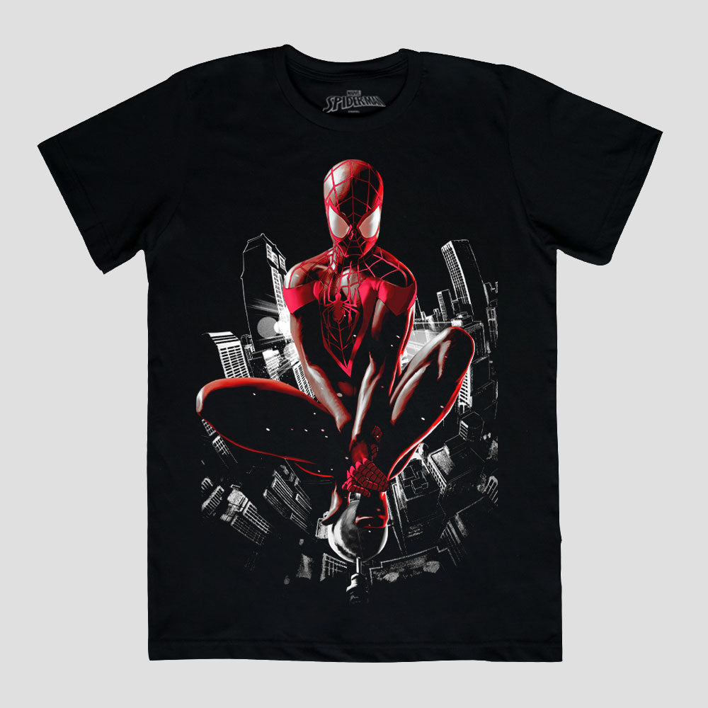 Playera para hombre - ULTIMATE SPIDER-MAN - Máscara De Látex