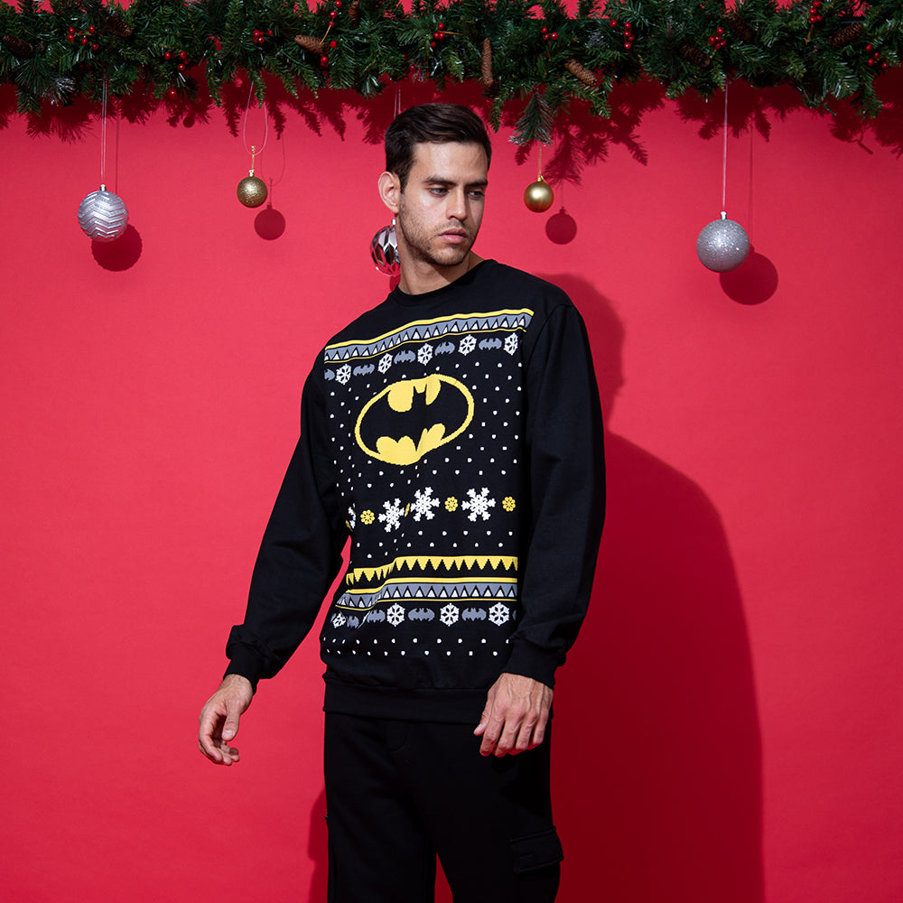 Sudadera para hombre - BATMAN UGLY PULLOVER - Máscara De Látex