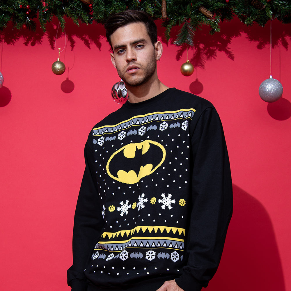 Sudadera para hombre - BATMAN UGLY PULLOVER - Máscara De Látex