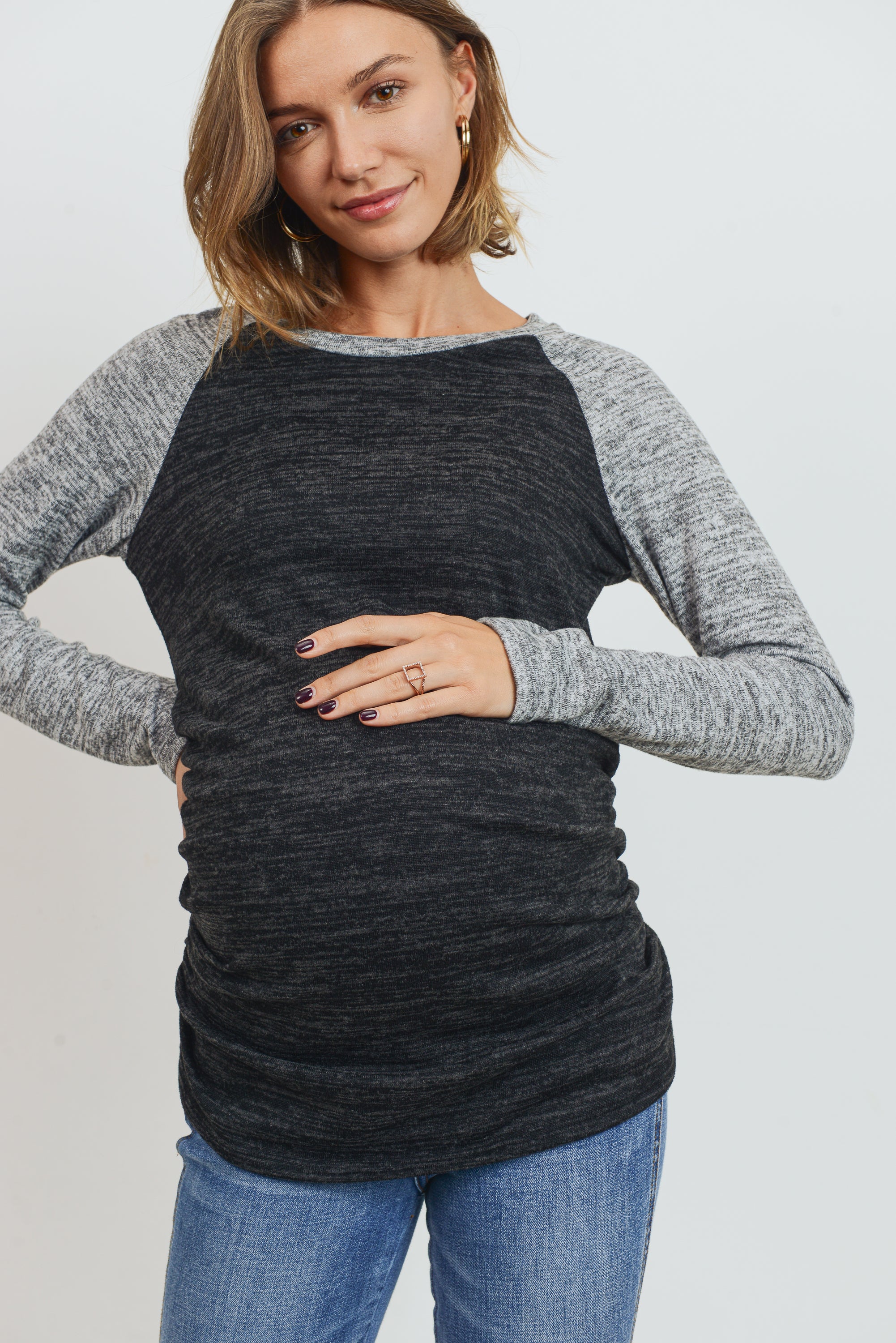 Sweater Maternity Knit Top