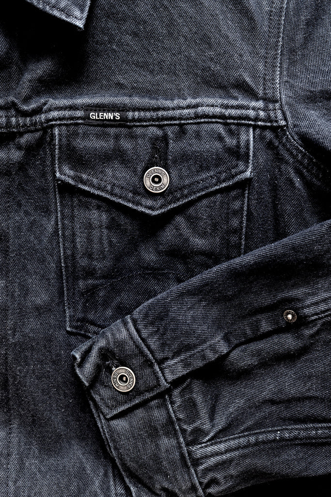 GD211 SLIM TRUCKER JACKET | Washed 13 Oz Selvedge Denim - Indigo ...