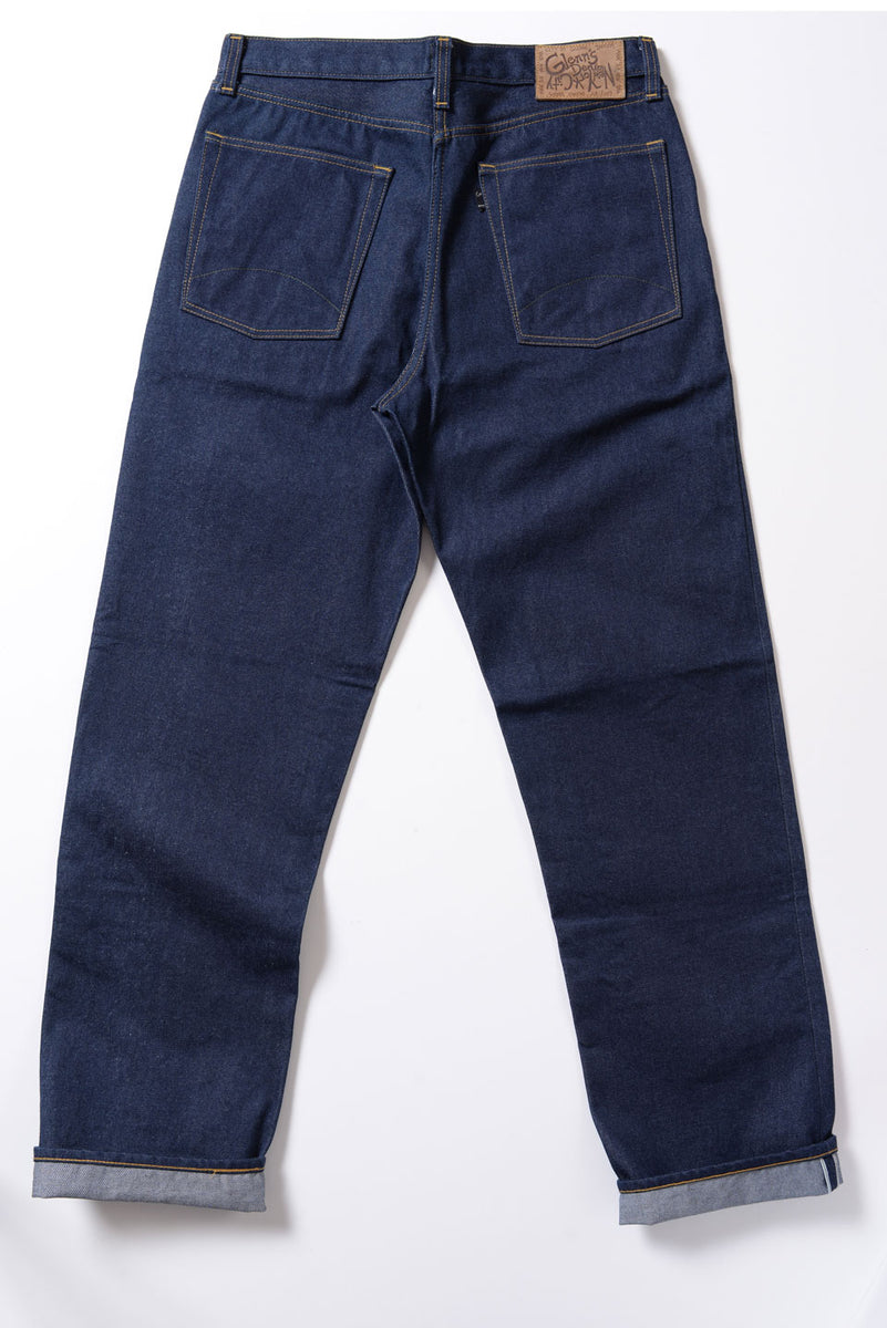 GD113 RELAXED WIDE LEG | Raw 13 Oz Selvedge Denim - Classic Indigo ...