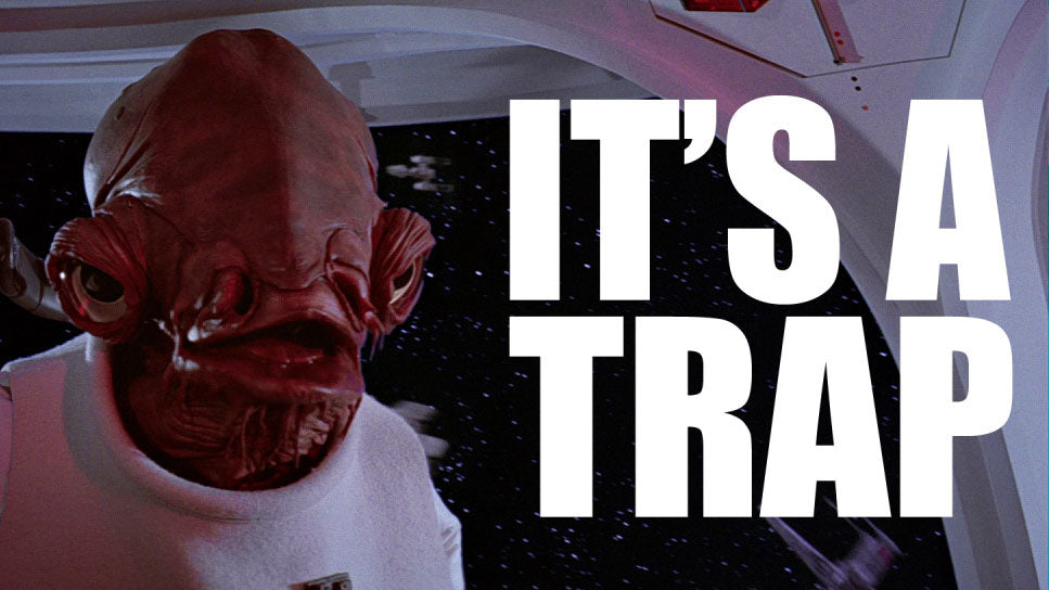 admiral ackbar goal setting is a trap