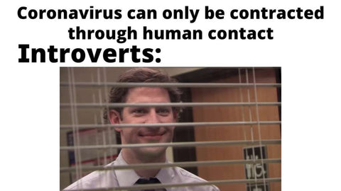 coronavirus introvert