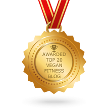 awarded top 20 vegan fitness blog jacked on the beanstalk