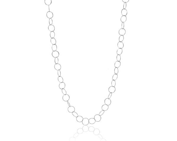 Regnskab specificere Rindende Køb Cirkel kæde i sølv Smykker fra Kirsten Bak hos NORDcraft