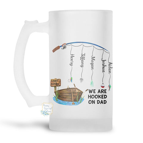 Personalized Fishing pole - Ceramic Coffee Mug, Dad's Fishing Grandpa –  Happy Organized Home