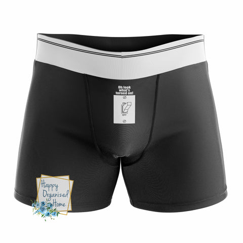 Property of my Personalized - Men's Naughty Boxer Briefs – Happy