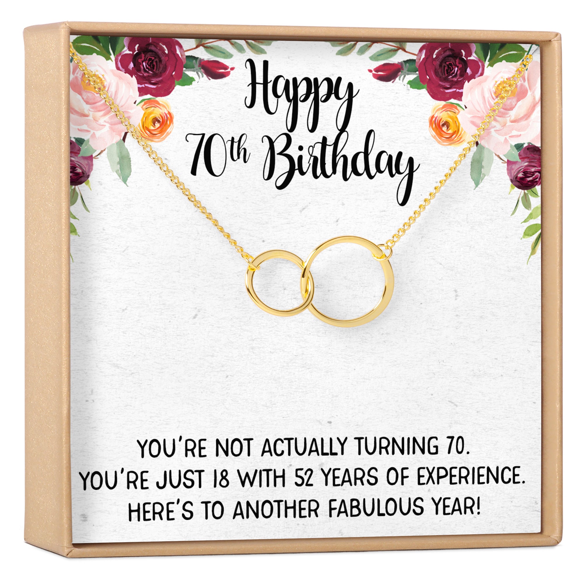 Amazon.com: 70th Birthday, 70th Birthday Gifts, 70th Birthday Decorations  for Women, 70th Birthday Gifts for Women, 70th Birthday Bracelets for  Women, 70th Birthday Necklace, 70th Birthday Jewelry for Women: Clothing,  Shoes &
