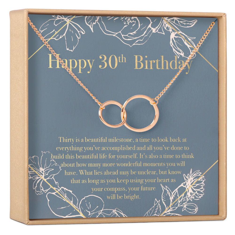 30th Birthday Gift Necklace: Birthday Gift, Jewelry Gift For Her ...