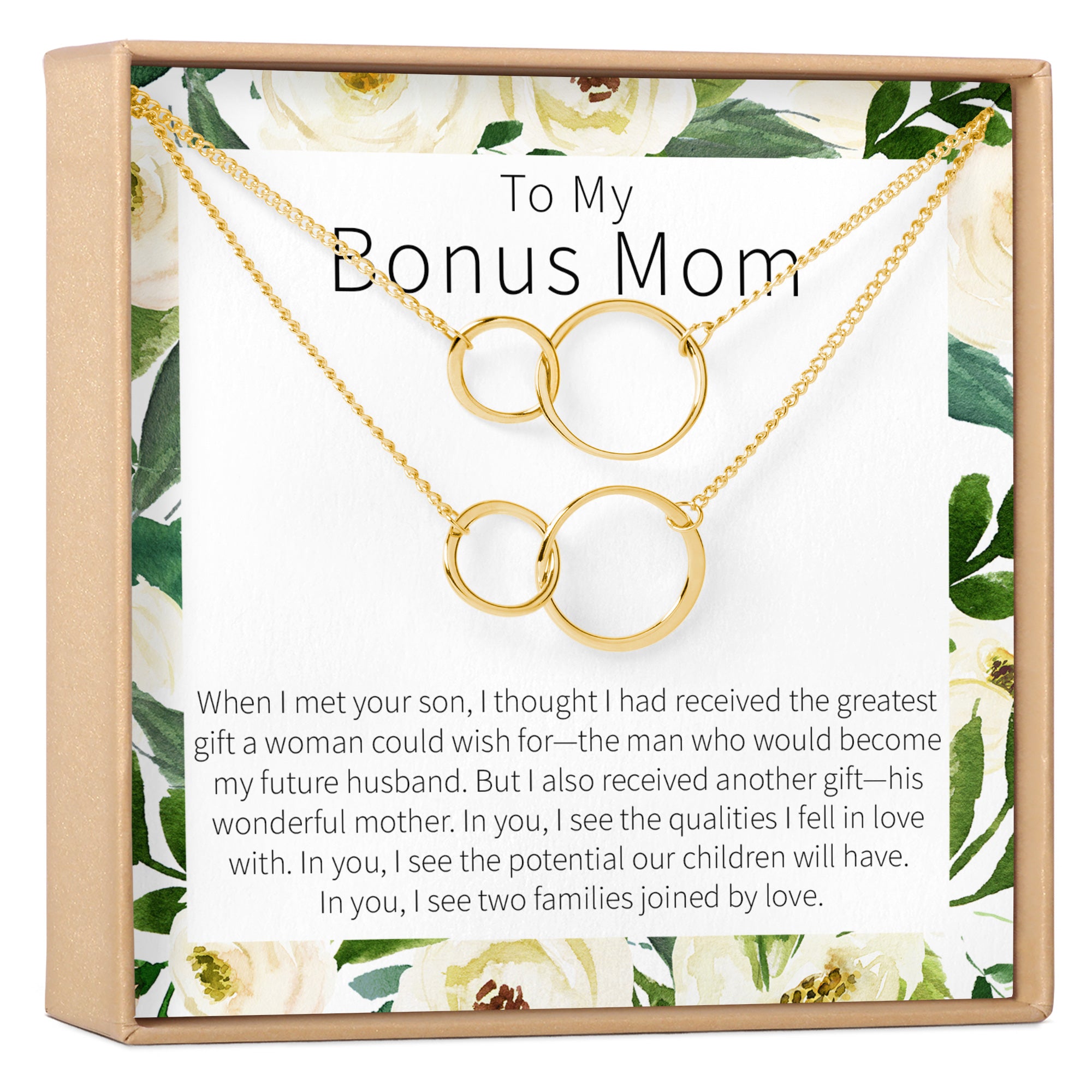 Gifts for Bonus Mom from Son, Daughter - Best Bonus, Step Mom Ever