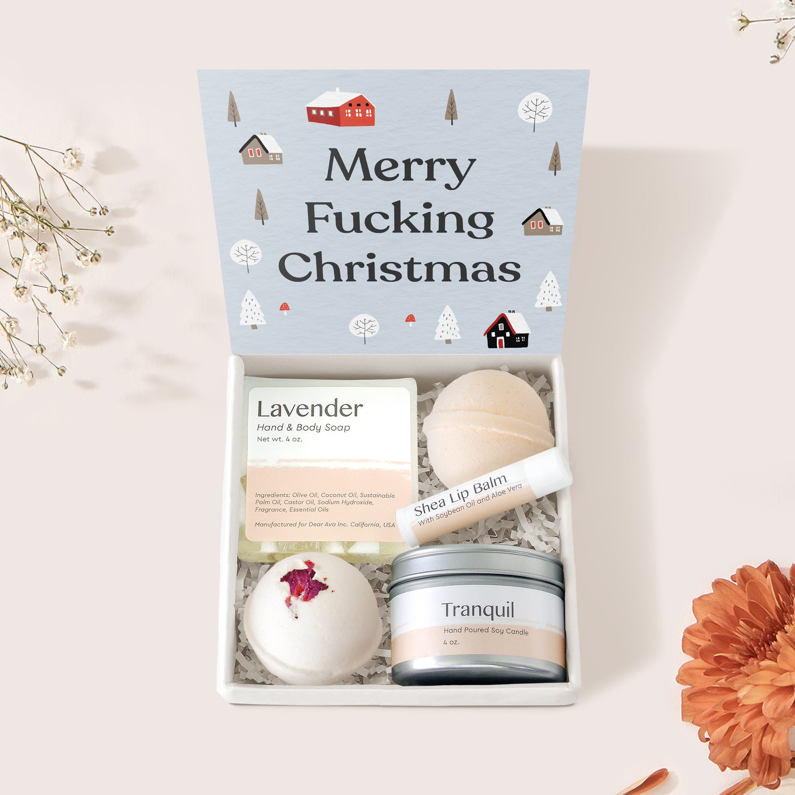 The Dirty Santa Holiday Gift Set - GOOD FORTUNE SOAP & SPA