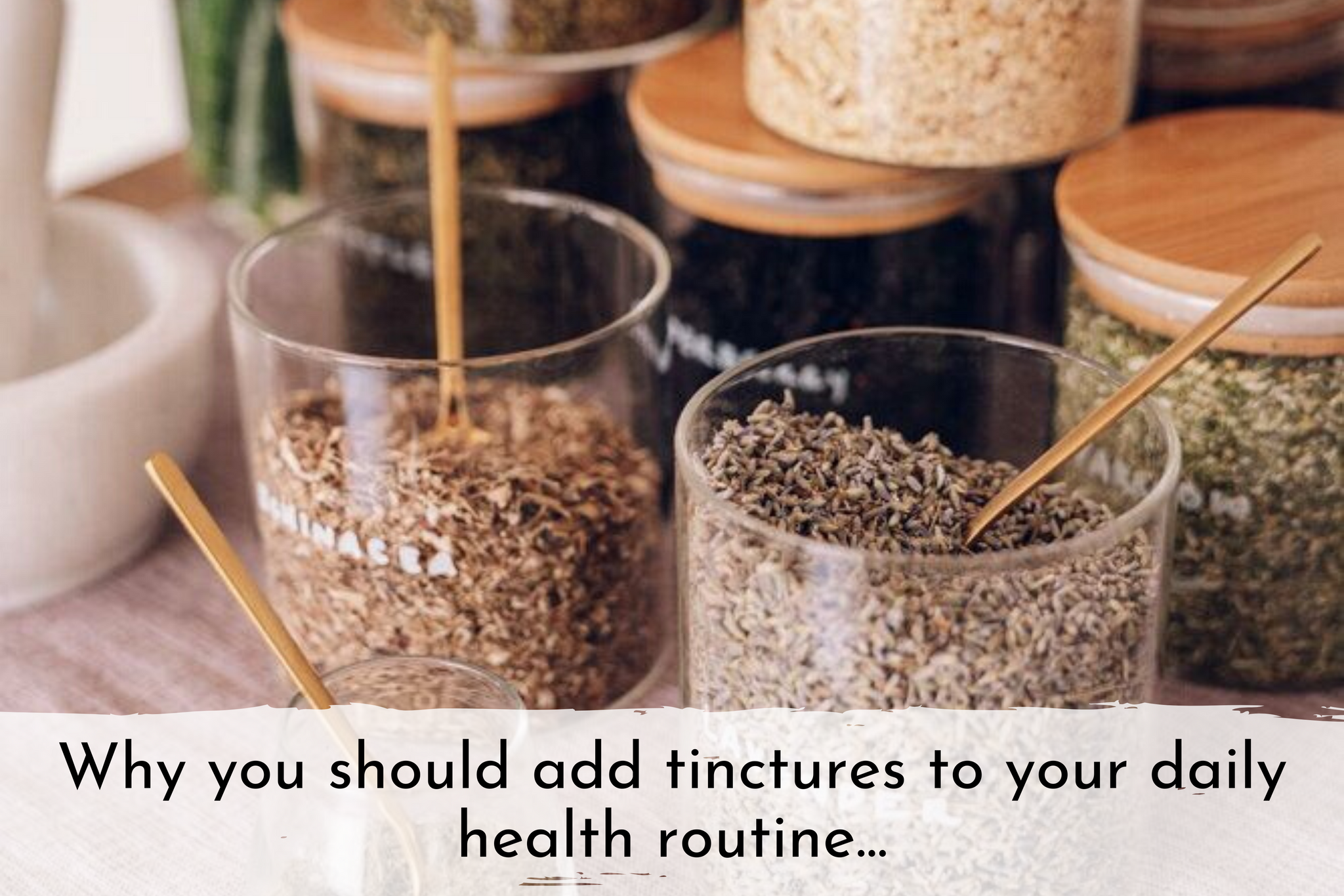  Why you should add tinctures to your daily health routine...