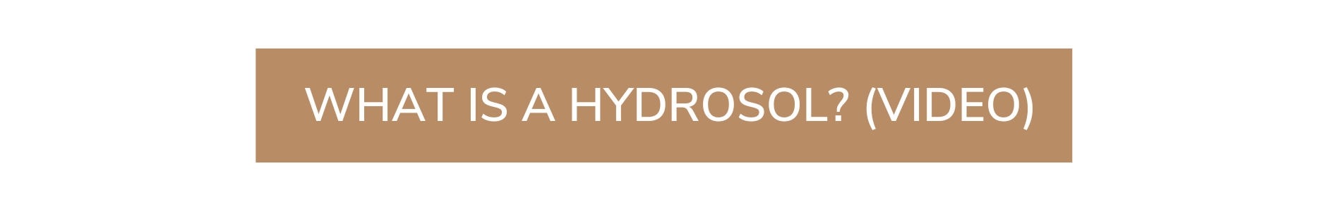 Watch a video explaining Hydrosols