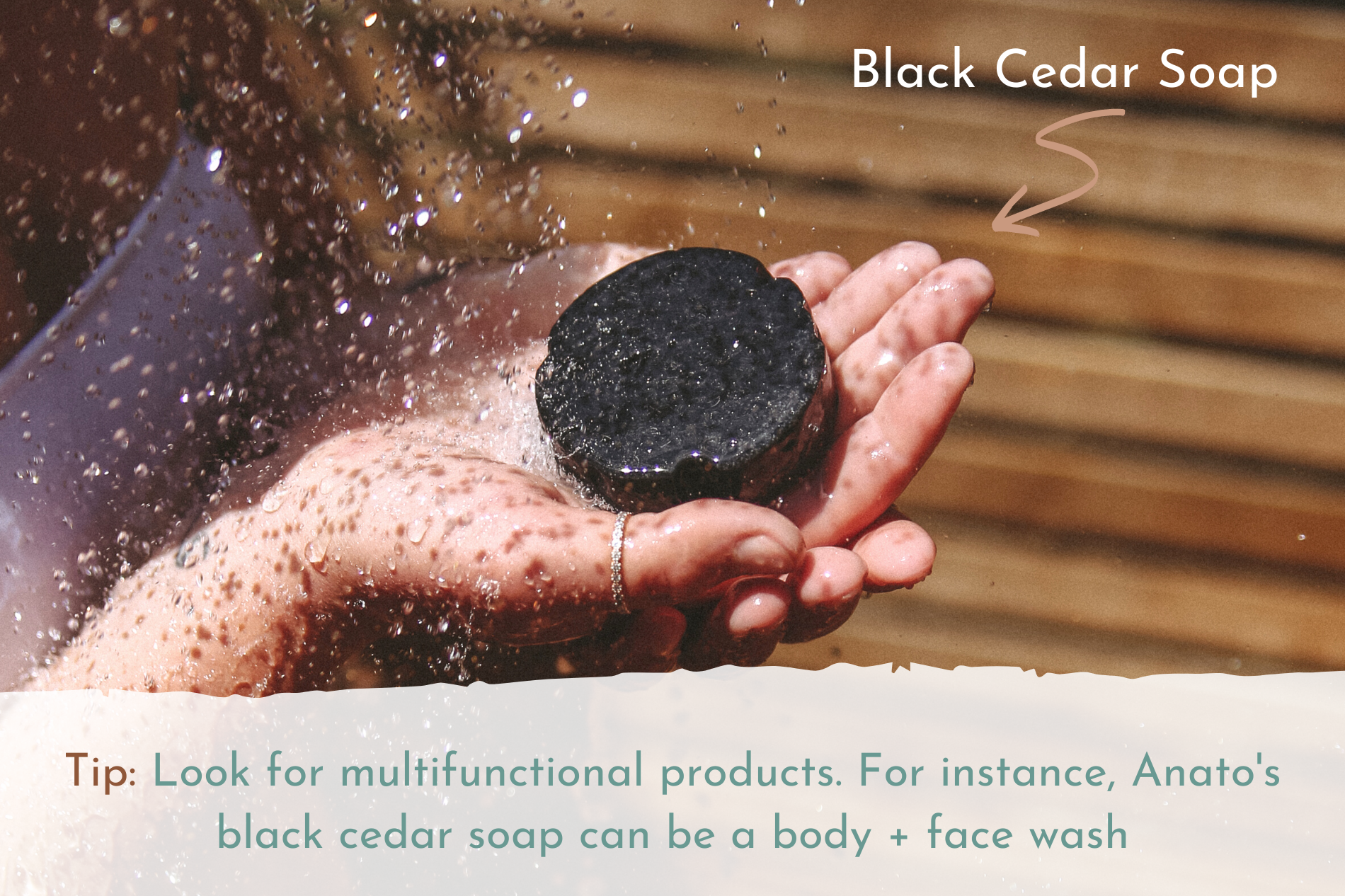 Black Cedar Soap