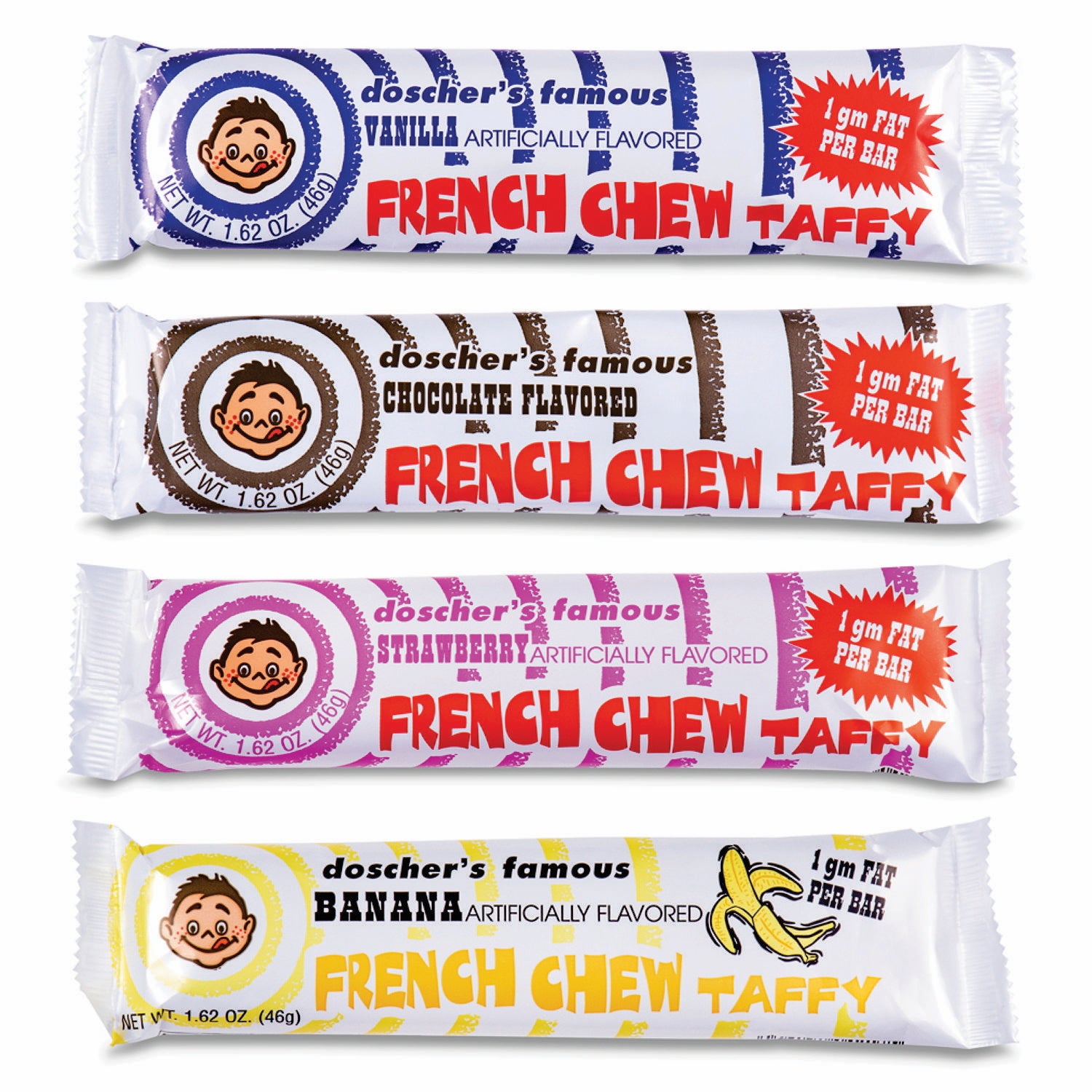 French Chew Taffy Bars - Doschers Candy Co product image