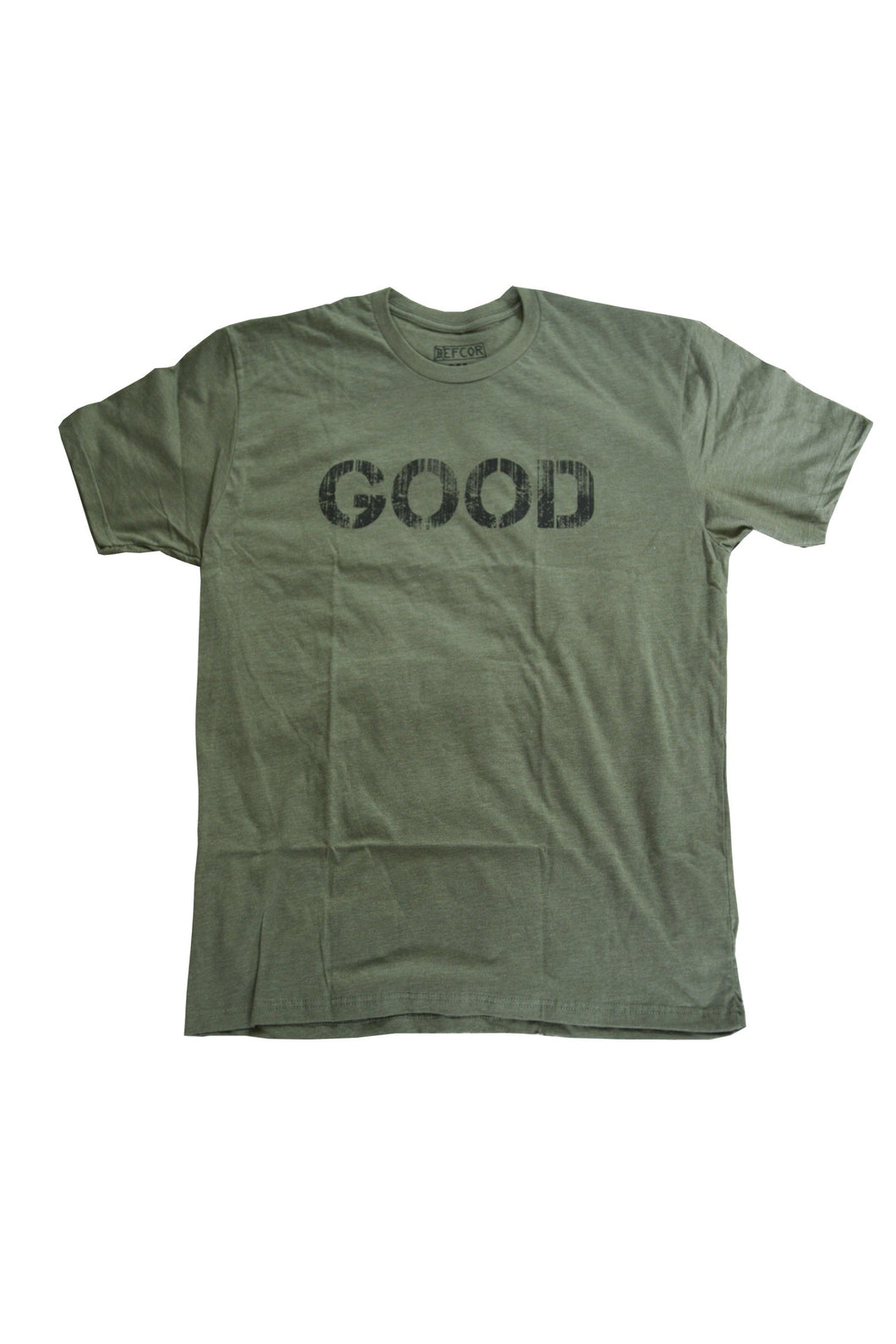 GOOD TEE SHIRT (just text, not Jocko's face) charcoal or green – IWA Active