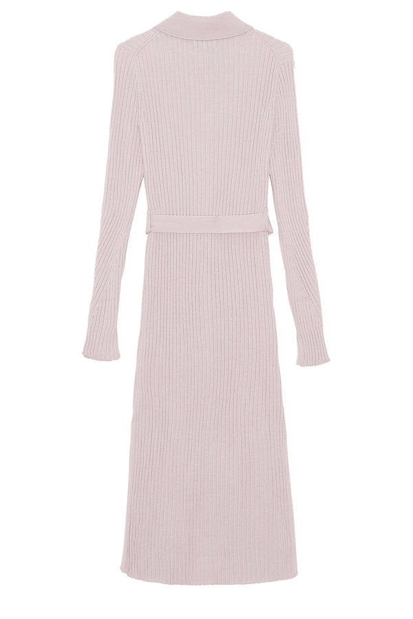 CIRCUS HOTEL, Pastel pink Women's Midi Dress