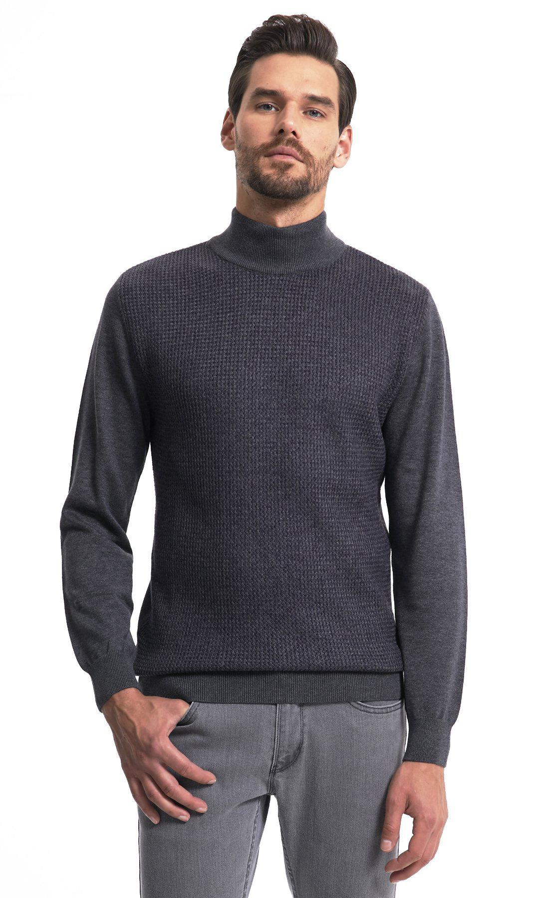 mens mock neck sweatshirt