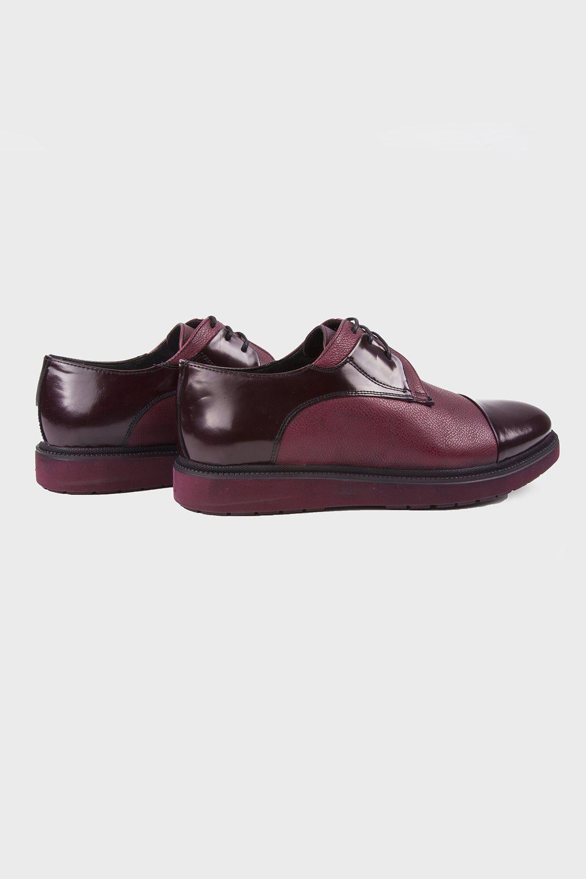 burgundy mens casual shoes