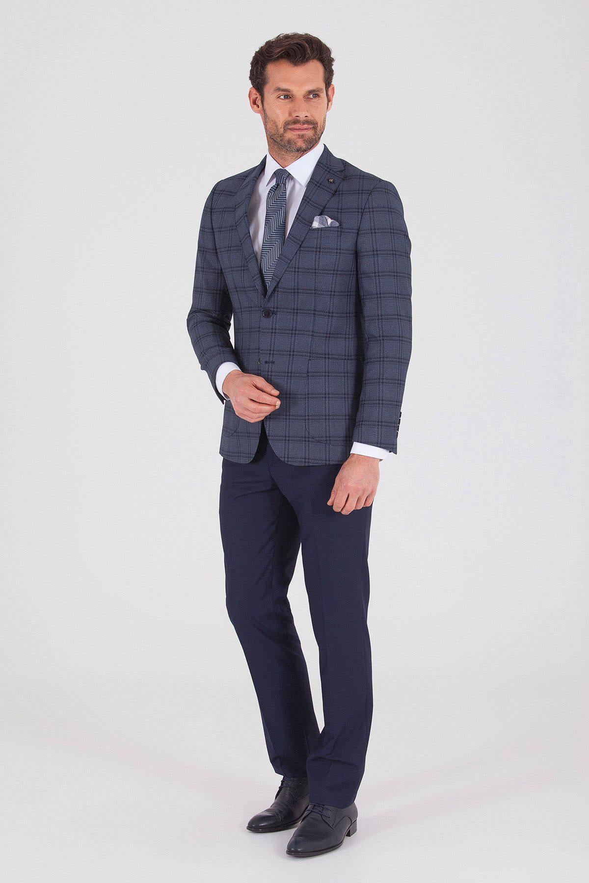 mens dark navy suit