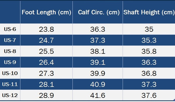 demonia bratty-206 size chart