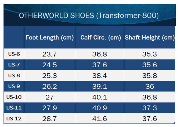 demonia transformer-800 measurements