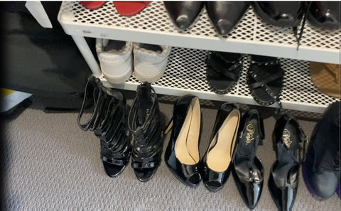 how to store my pleaser shoes
