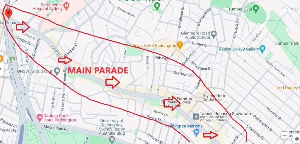 sydney_mardi_gras_main_parade_map