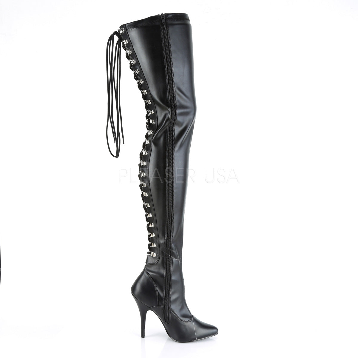 black otk leather boots