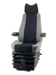 KAB 524FCU mechanical excavator seat w/arms & headrest