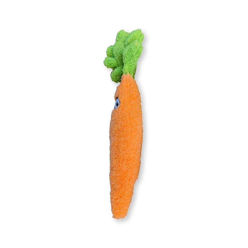 plush carrot dog toy