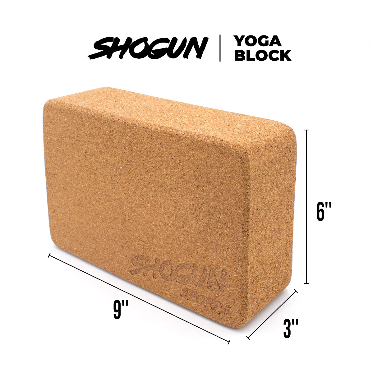 solid cork block