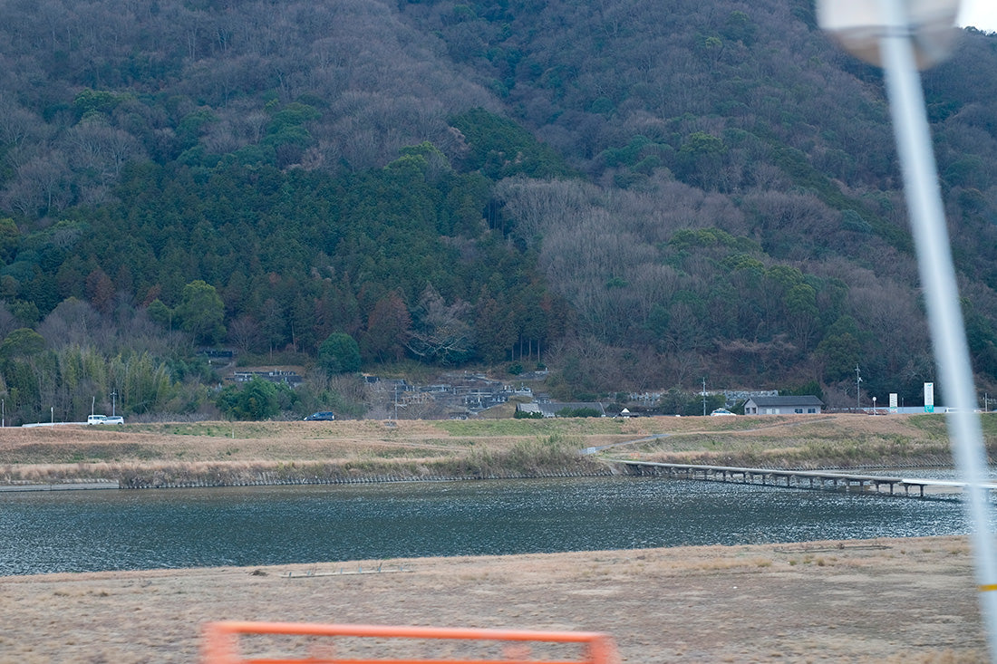 篠原テキスタイルのある備後地方を代表する河川、芦田川の風景