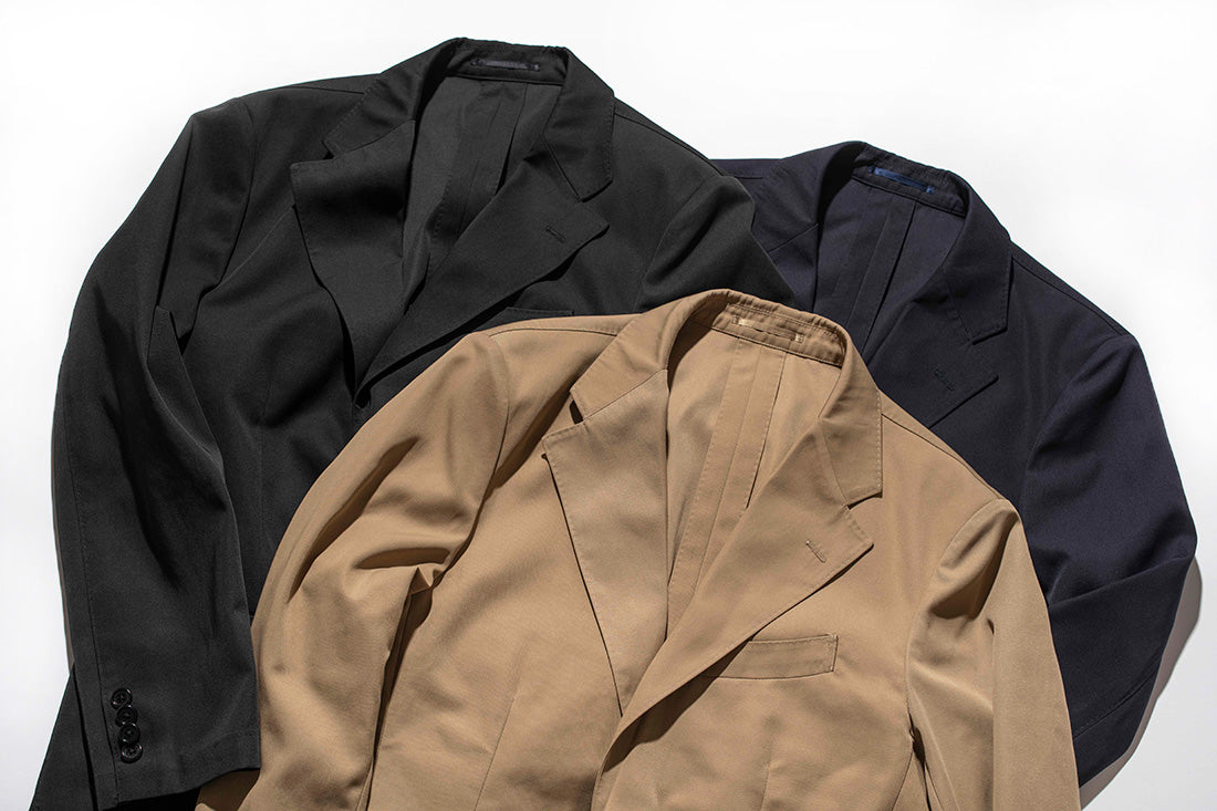 More Than Cottonのジャケット３色展開の各カラー