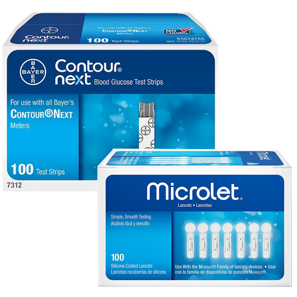 contour next test strips 100