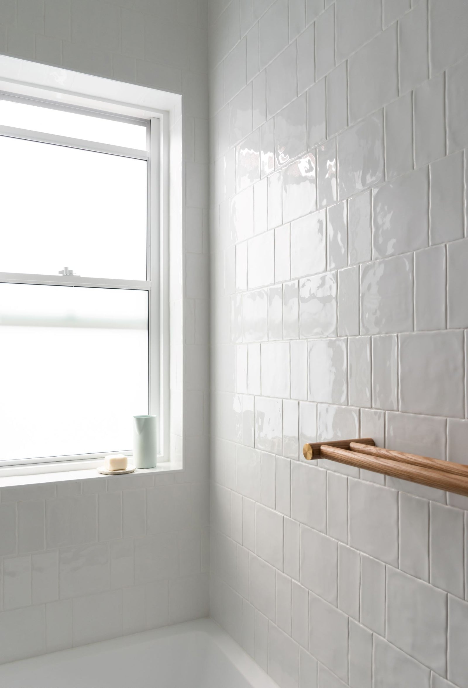 off white bathroom wall tiles