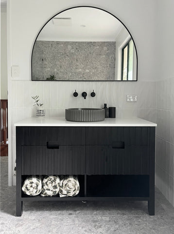 black and white bathroom idea