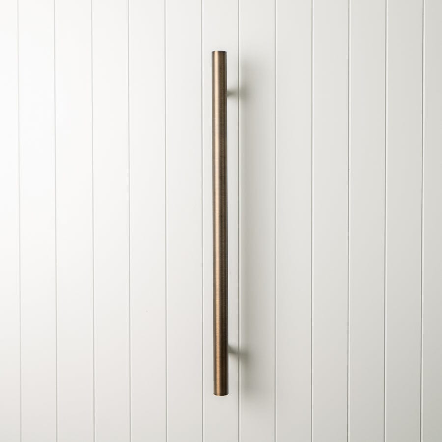 Heated Towel Rail Antique Brass - TileCloud product image