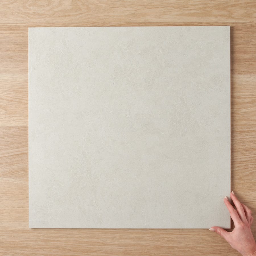 Sydney Matte White Stone Look Tile - TileCloud product image