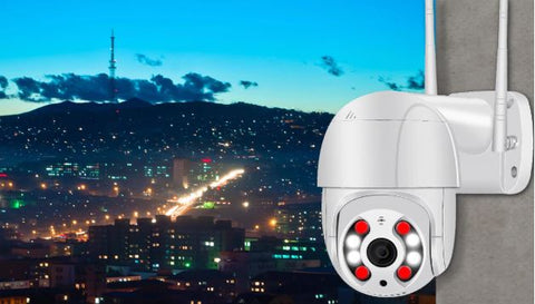 Voice-Alert Wireless Outdoor WiFi Security Camera