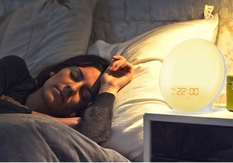 Smart Wake-Up Sunrise Light Alarm Clock