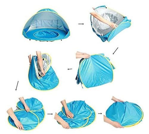 Portable Popup Beach Baby Pool Tent