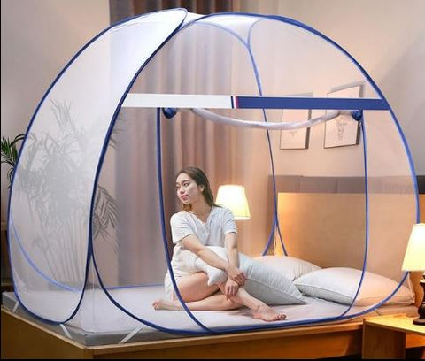 Pop-Up Mosquito Net Bed Canopy Tent