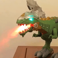Fire Breathing Dragon Spray Mechanical Toy