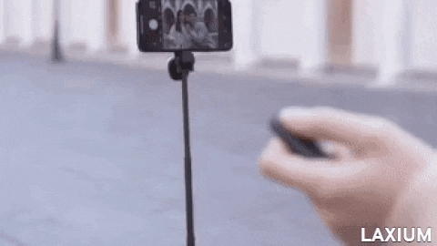 2-in-1 Wireless Bluetooth Remote Portable Tripod Selfie Stick