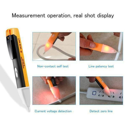 Voltage Tester Non-Contact Electrical Current Detector Pen