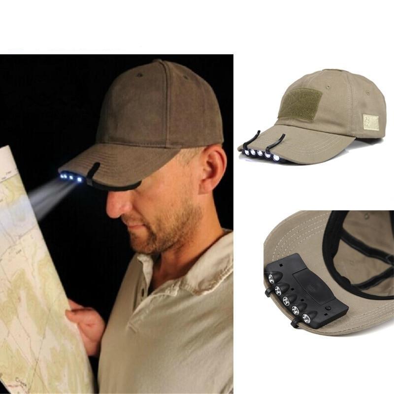 cap brim light