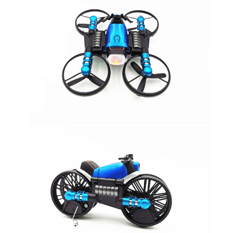 2 in 1 Best Folding Motorcycle Drone