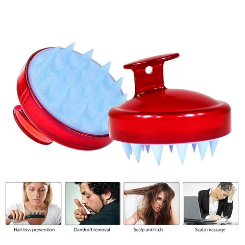 Best Exfoliating Silicone Shampoo Brush Massager